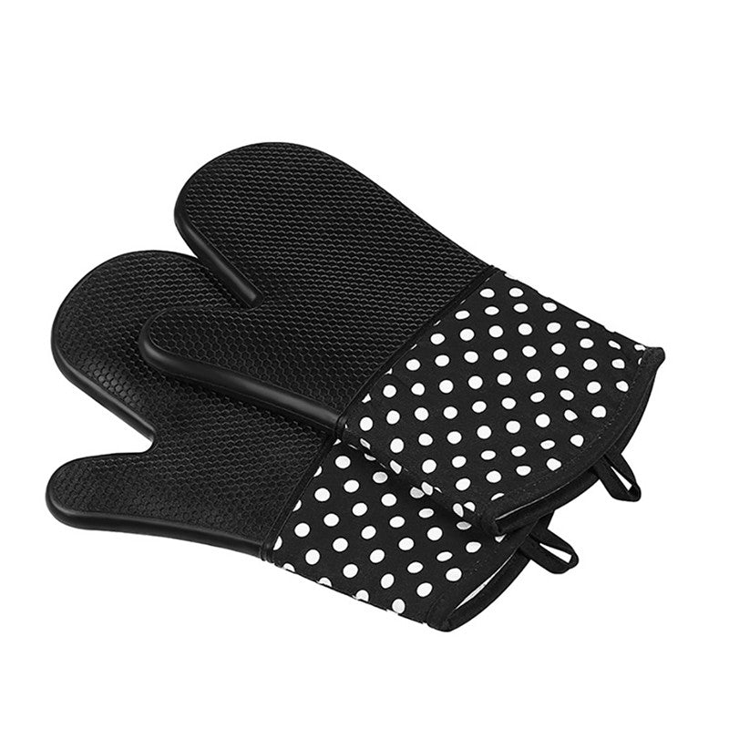 Heat Resistant Silicone Oven Mittens