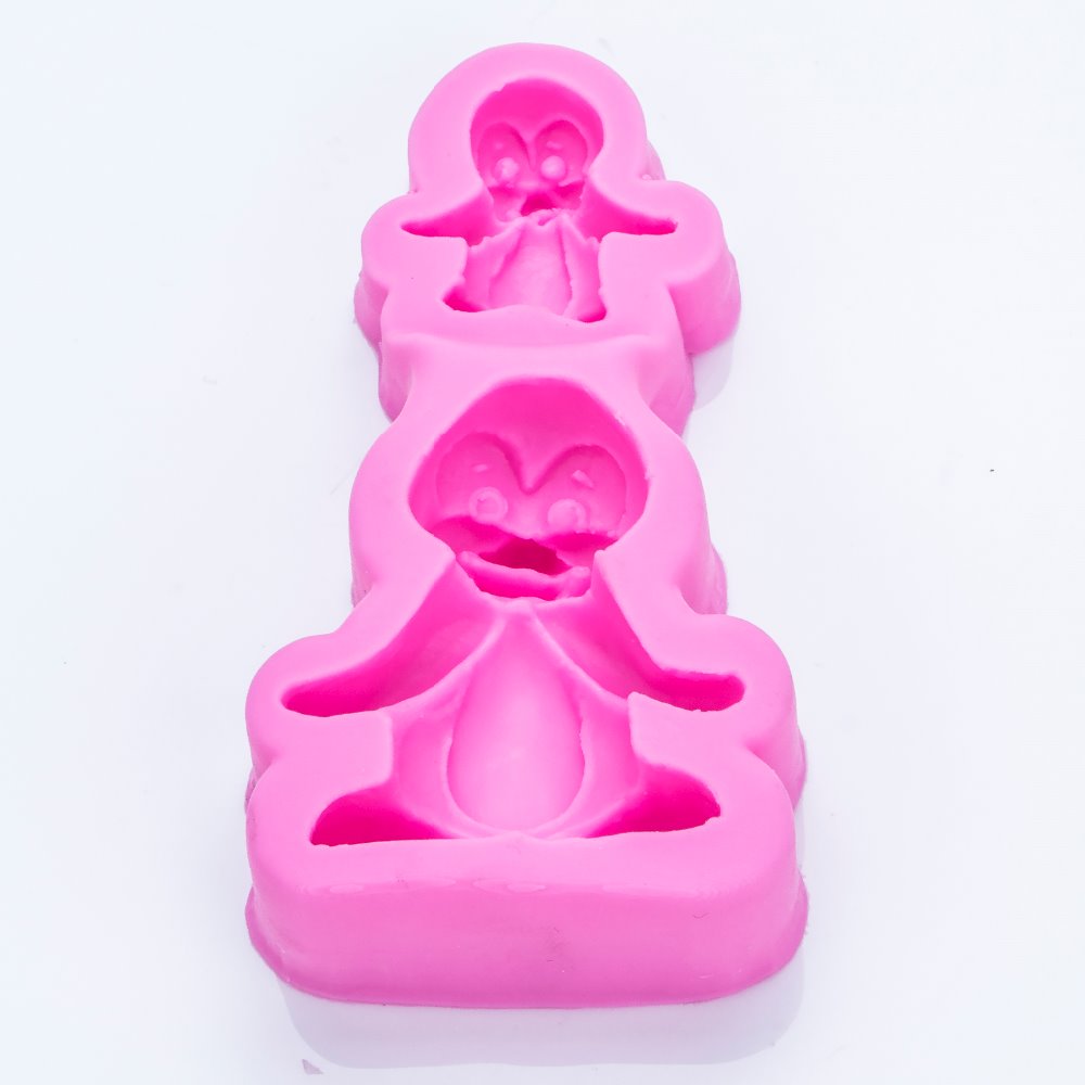 Penguin Shaped Silicone Mold
