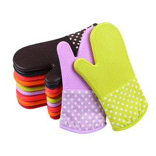 Heat Resistant Silicone Oven Mittens