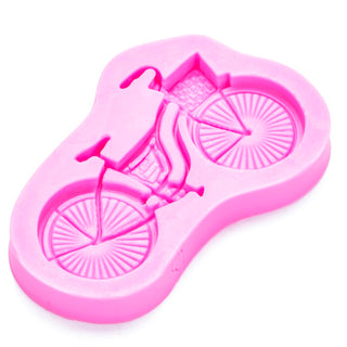 Bicycle Shaped Silicone Mold